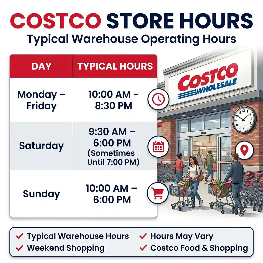 Costco Food Court Hours (Quick Reference)