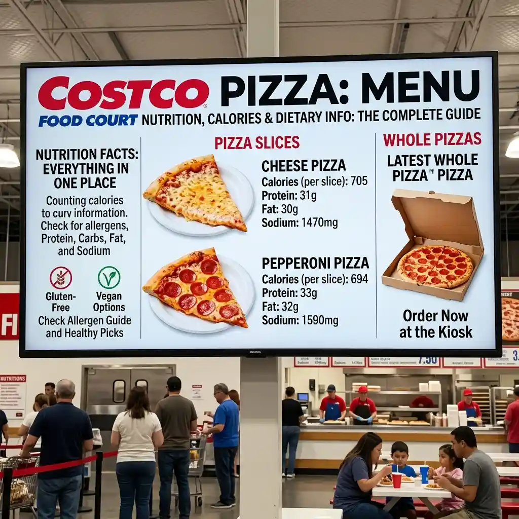 Costco Pizza nutrition guide