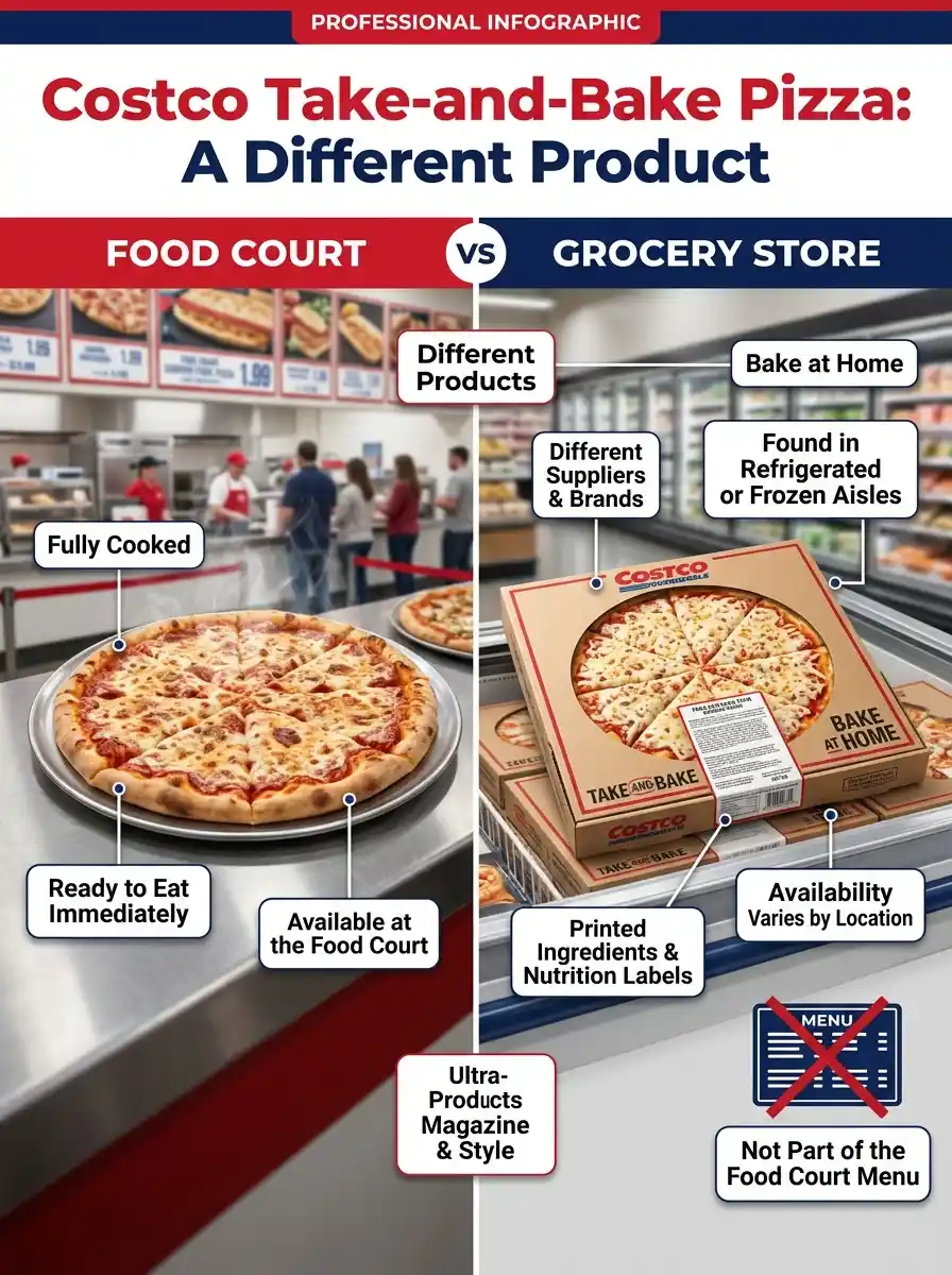 Costco Take-and-Bake Pizza A Different Product