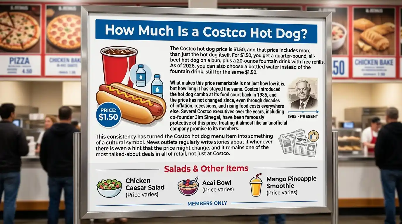 How Much Is a Costco Hot Dog?